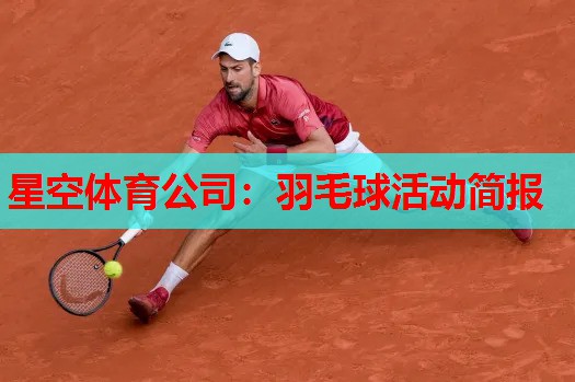 星空体育公司：羽毛球活动简报