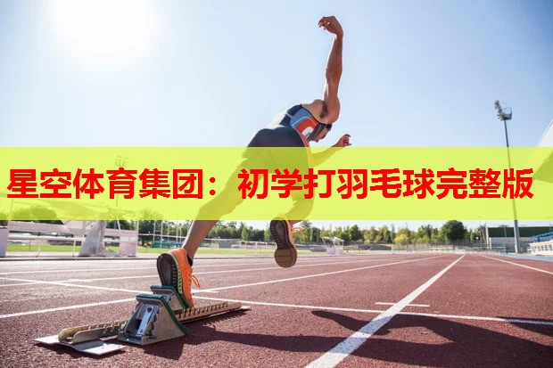 初学打羽毛球完整版