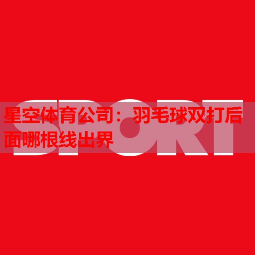 羽毛球双打后面哪根线出界 羽毛球双打后面哪根线出界